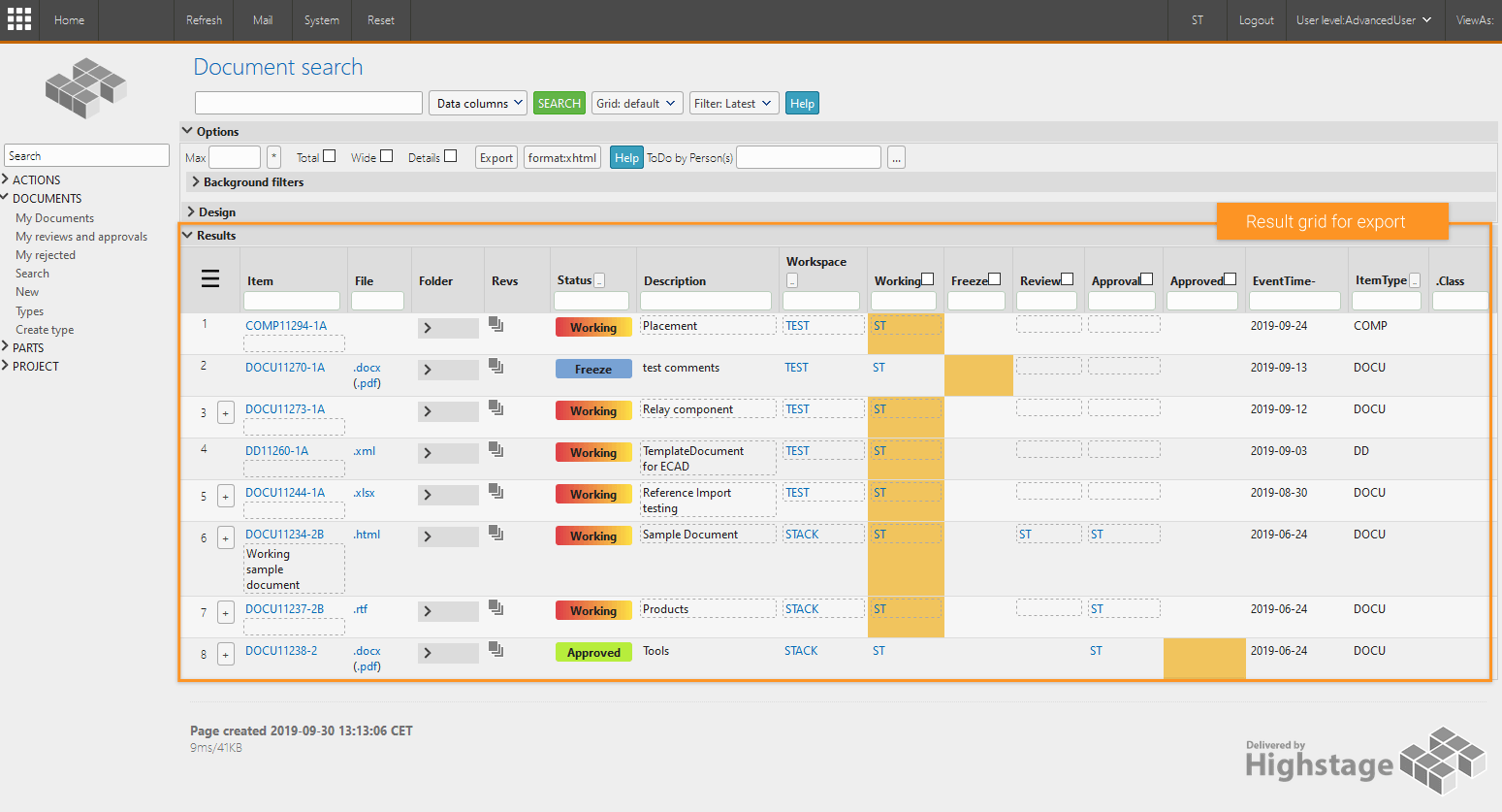 export-grid